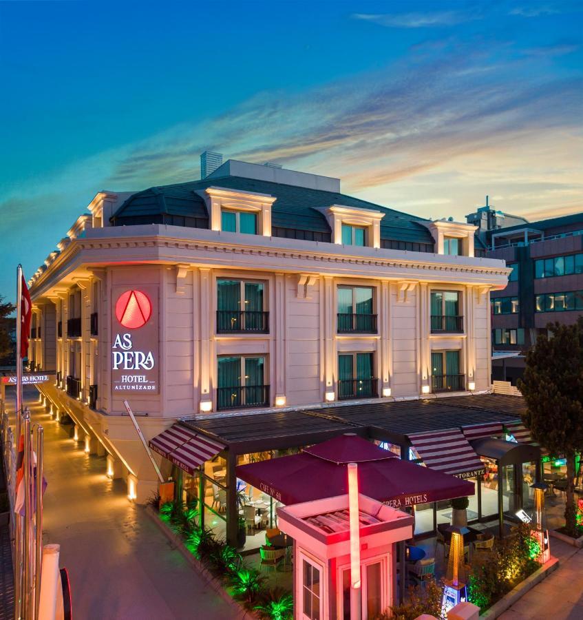 Aspera Hotel Altunizade Istambul Exterior foto